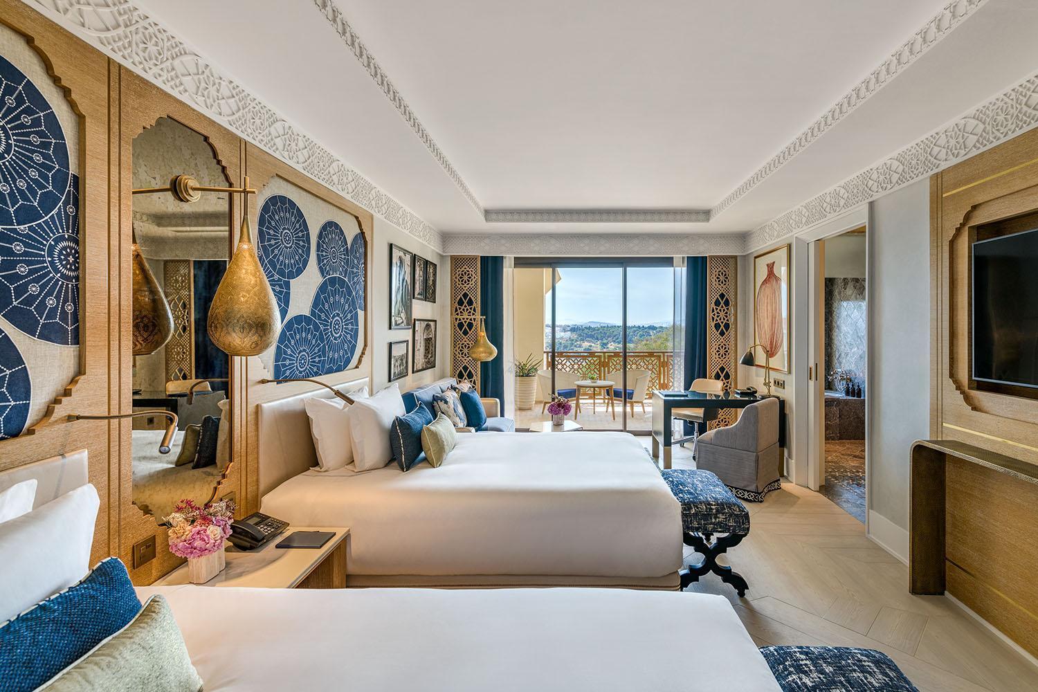 Chambre Lits Jumeaux de Luxe avec Vue Panoramique